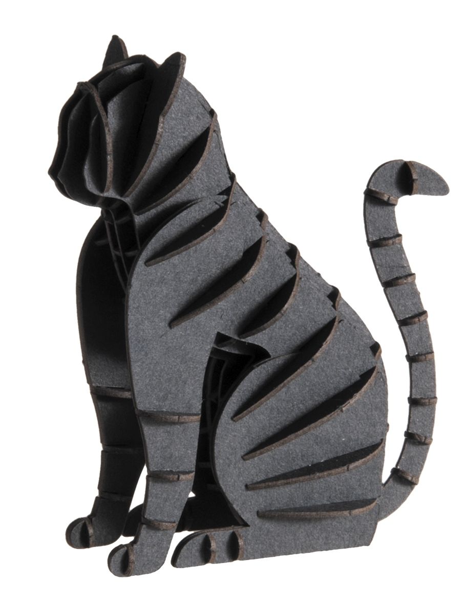 3D-Bastelset Katze Bastelset bei Nauli and Stories