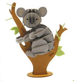 3D-Bastelset Koala Bastelset bei Nauli and Stories