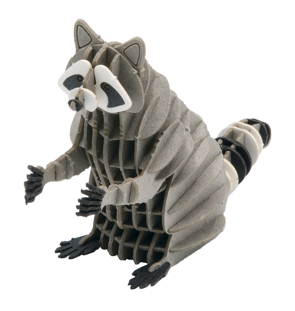 3D-Bastelset Waschbär Bastelset bei Nauli and Stories