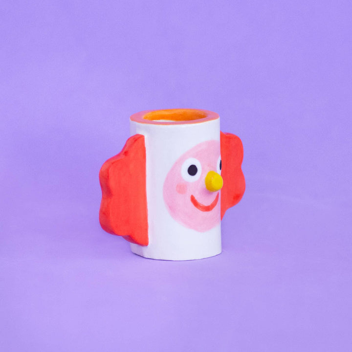 Ana Seixas Little Clown Candle Holder / Ceramic Vase bei Nauli and Stories