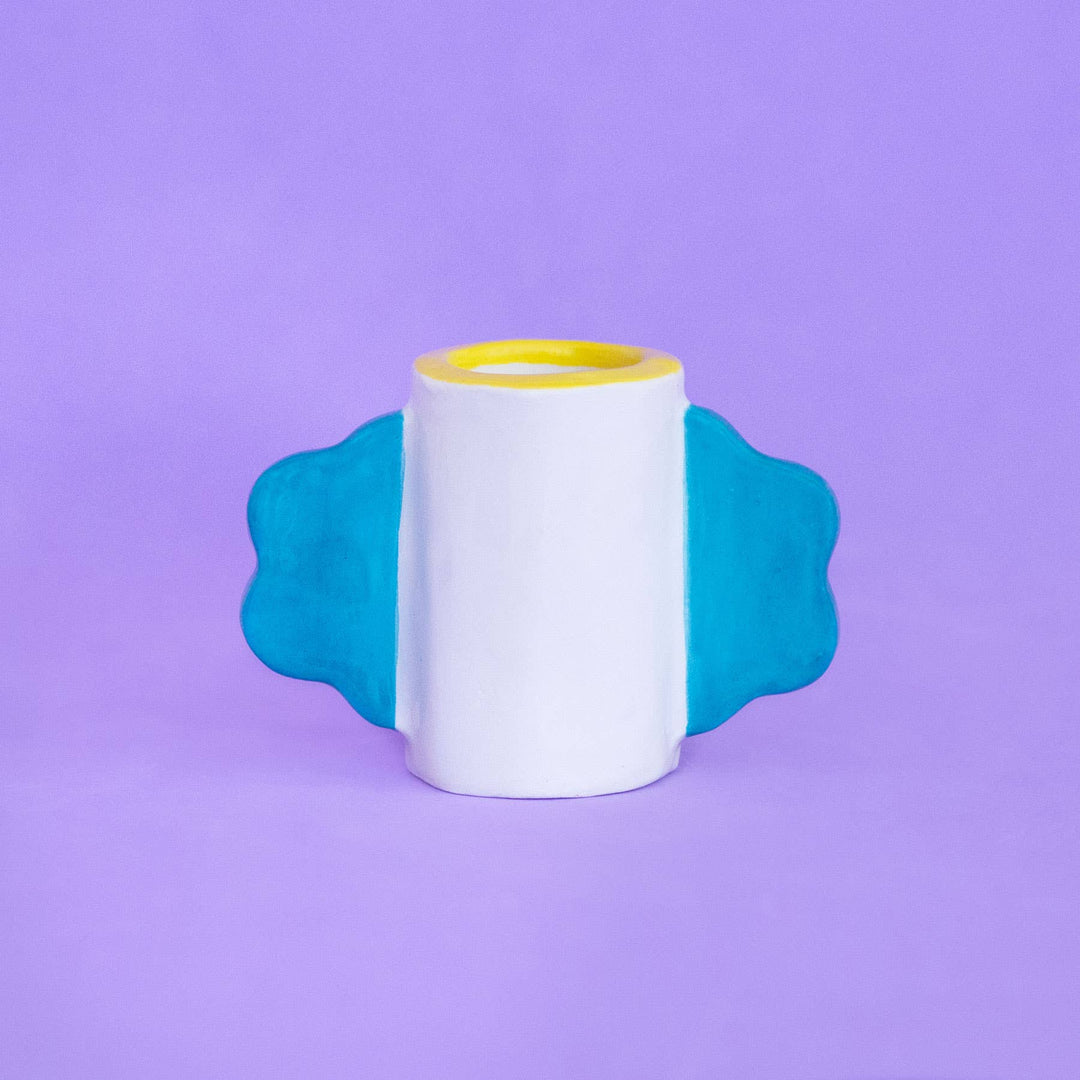 Ana Seixas Little Clown Candle Holder / Ceramic Vase bei Nauli and Stories