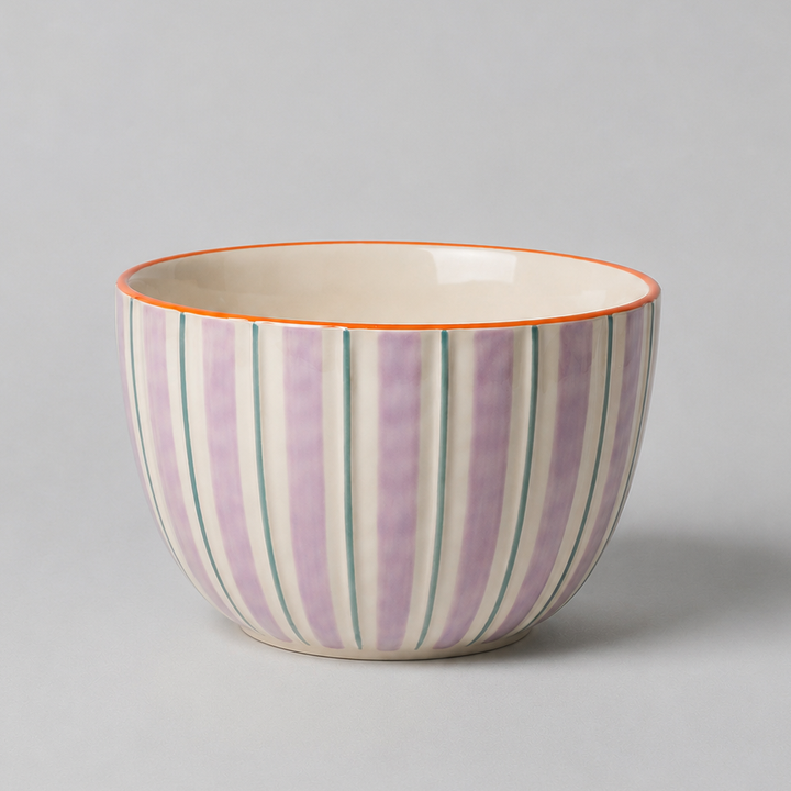 Au Maison Salatschüssel Salatschüssel violett petrol orange | ø19 cm bei Nauli and Stories