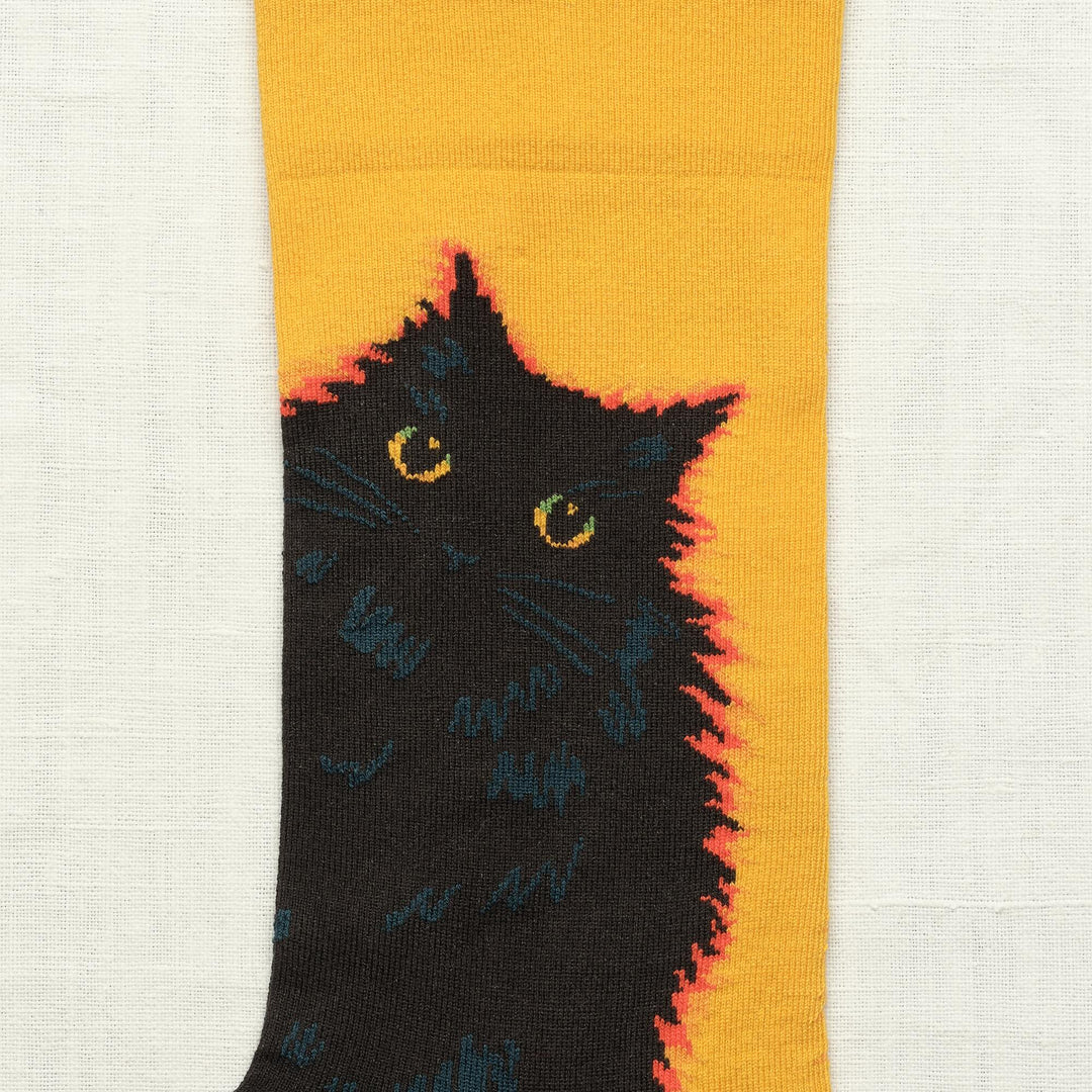 Bonne Maison Baumwollsocken Socken Buttercup Cat von Bonne Maison bei Nauli and Stories