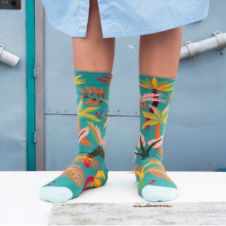 Bonne Maison Socken Socken Jungle Océan von Bonne Maison bei Nauli and Stories