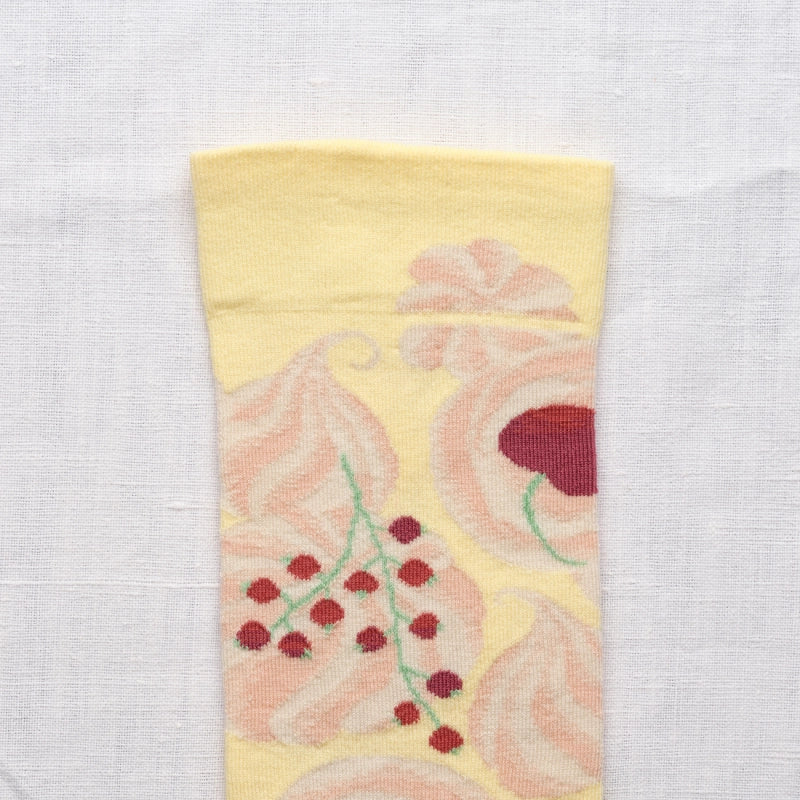 Bonne Maison Socken Socken Pavlova hellgelb von Bonne Maison bei Nauli and Stories