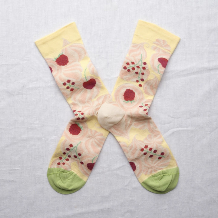 Bonne Maison Socken Socken Pavlova hellgelb von Bonne Maison bei Nauli and Stories