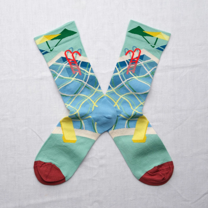 Bonne Maison Socken Socken Swimming Pool  von Bonne Maison bei Nauli and Stories