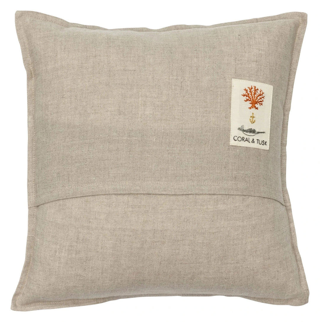 Coral &amp; Tusk Sofakissen Cat and Dog Friends Garland Pillow bei Nauli and Stories