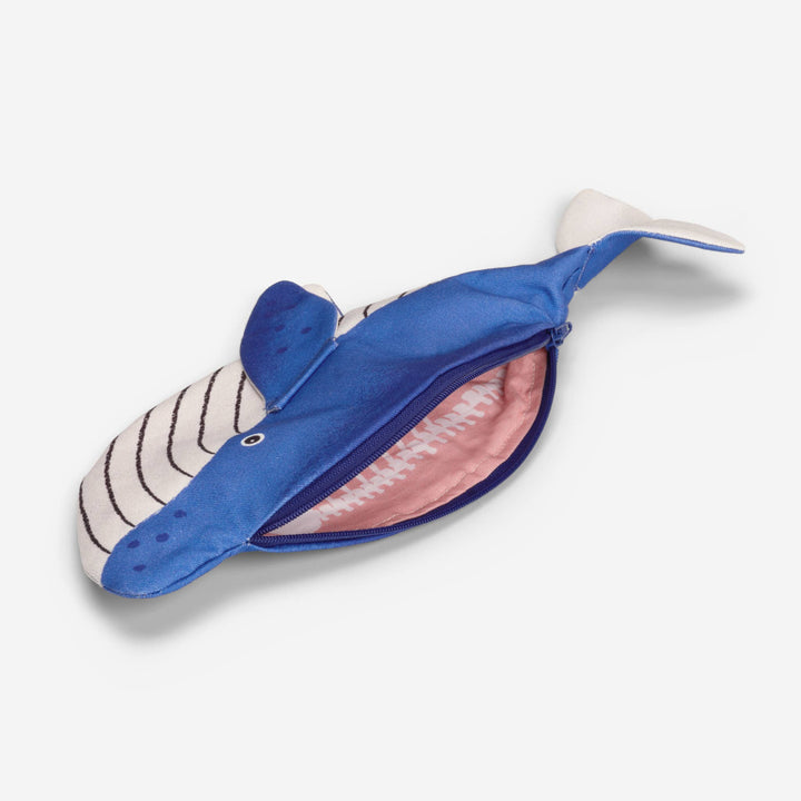 Don Fisher Täschchen Baumwolltäschchen |  Minke whale case - Walfisch-Beutel bei Nauli and Stories