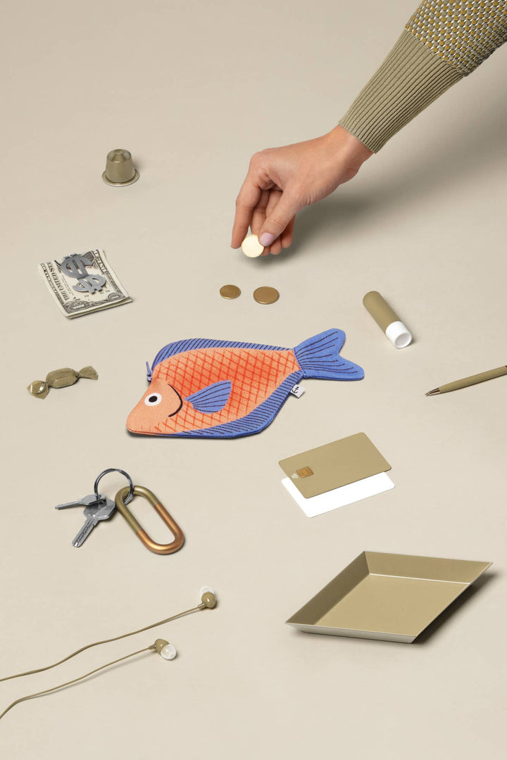 Don Fisher Schlüsseltäschchen Schlüsseltäschchen Seabream apricot bei Nauli and Stories