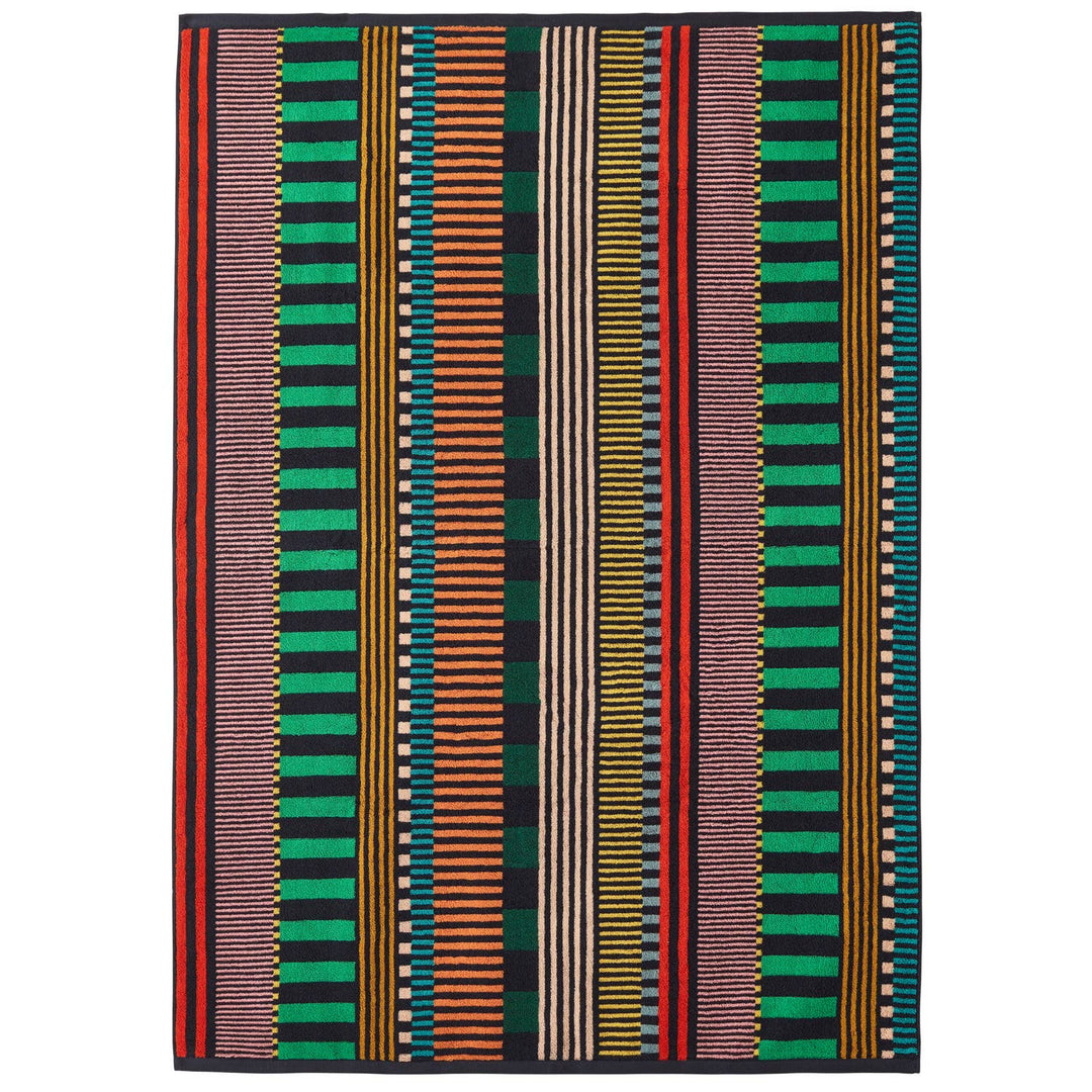 Donna Wilson Handtücher Riesenhandtuch Multi Stripe, 100 x 150 cm bei Nauli and Stories