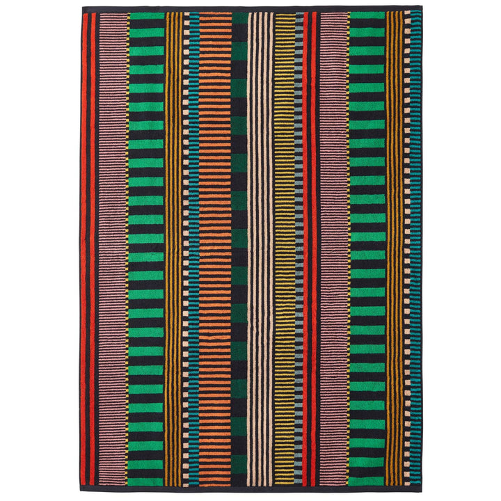 Donna Wilson Handtücher Riesenhandtuch Multi Stripe, 100 x 150 cm bei Nauli and Stories