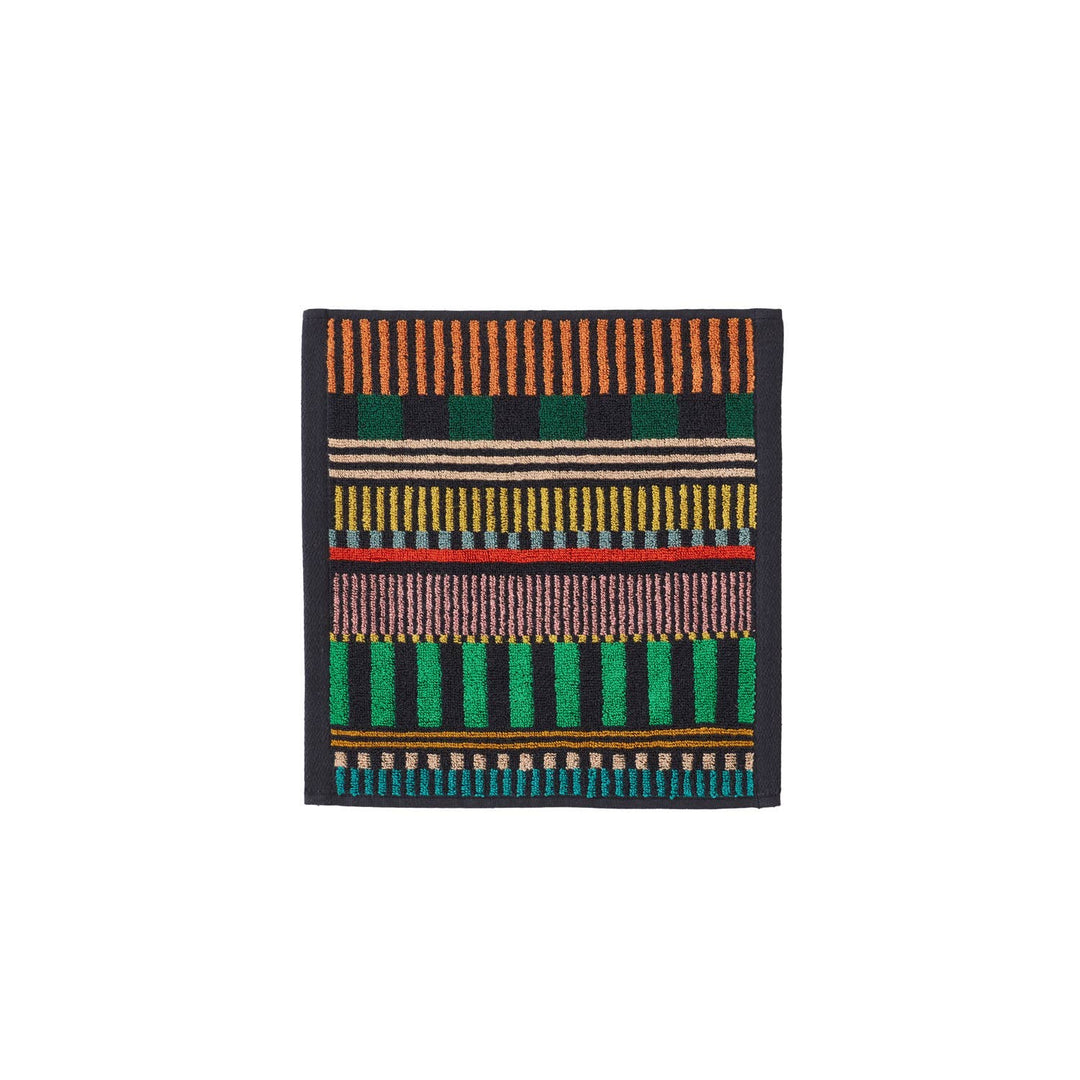 Donna Wilson Handtücher Waschlappen / Gästehandtuch Multi Stripe bei Nauli and Stories