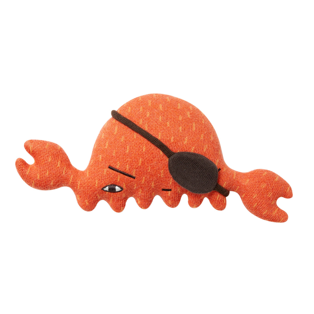 Donna Wilson Kuscheltier Nippy, kleiner Krebs- Pirat bei Nauli and Stories
