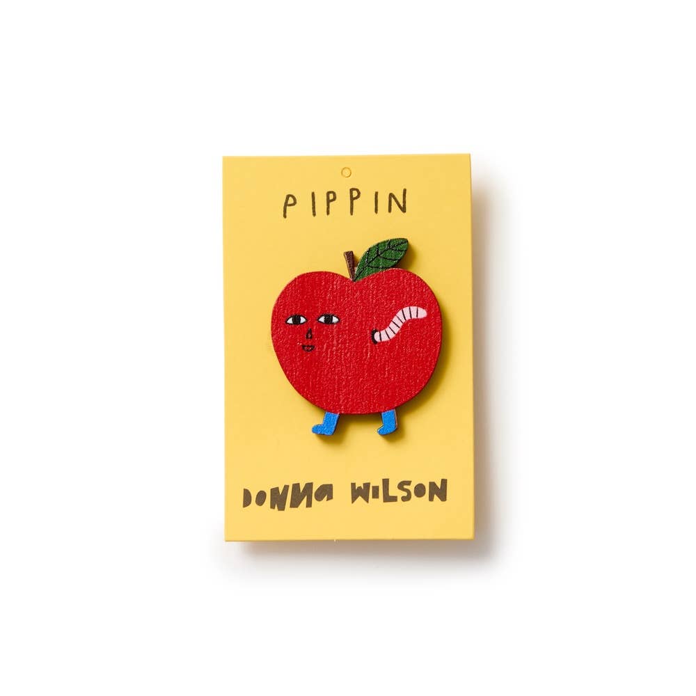 Donna Wilson Pippin Pin Badge bei Nauli and Stories