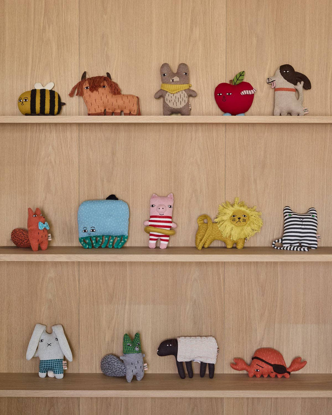 Donna Wilson Stofftiere Mitch Pig - Cotton Wee One bei Nauli and Stories