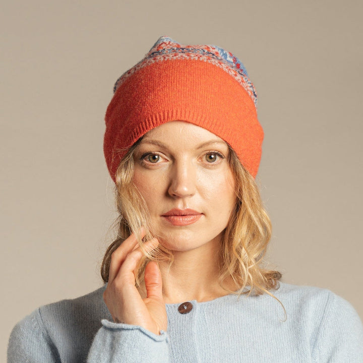 Eribé Mütze Alloa Beanie Blue-Bella bei Nauli and Stories