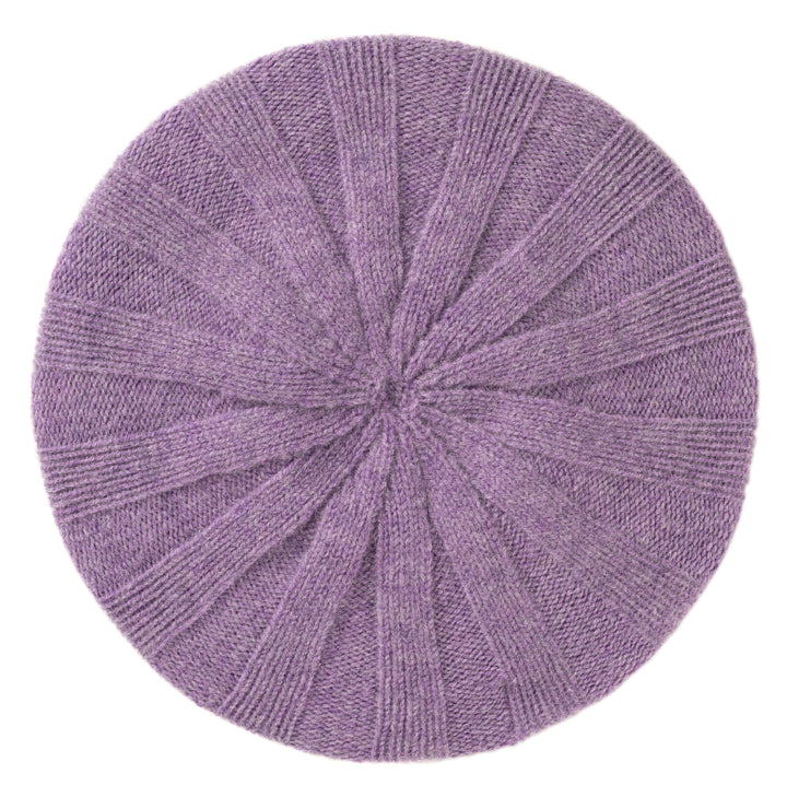 Eribé Mütze Bowden Rib Beret Dahlia bei Nauli and Stories