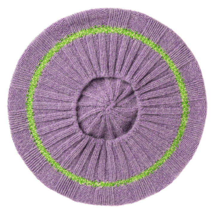 Eribé Mütze Bowden Rib Beret Dahlia bei Nauli and Stories