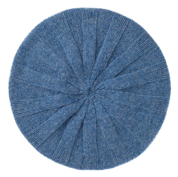 Eribé Mütze Bowden Rib Beret Denim bei Nauli and Stories