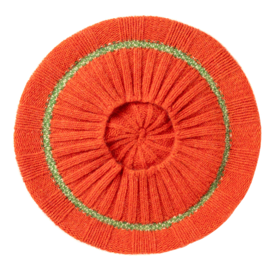 Eribé Mütze Bowden Rib Beret Water Lilly bei Nauli and Stories