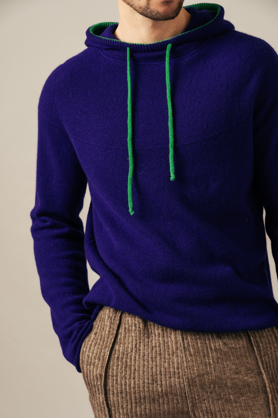 Eribé Pullover Corry Hoody Sweater Nightfall bei Nauli and Stories
