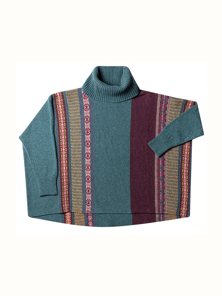 Eribé Pullover Montrose Cowl Sweater (P4332) (Hunter) bei Nauli and Stories