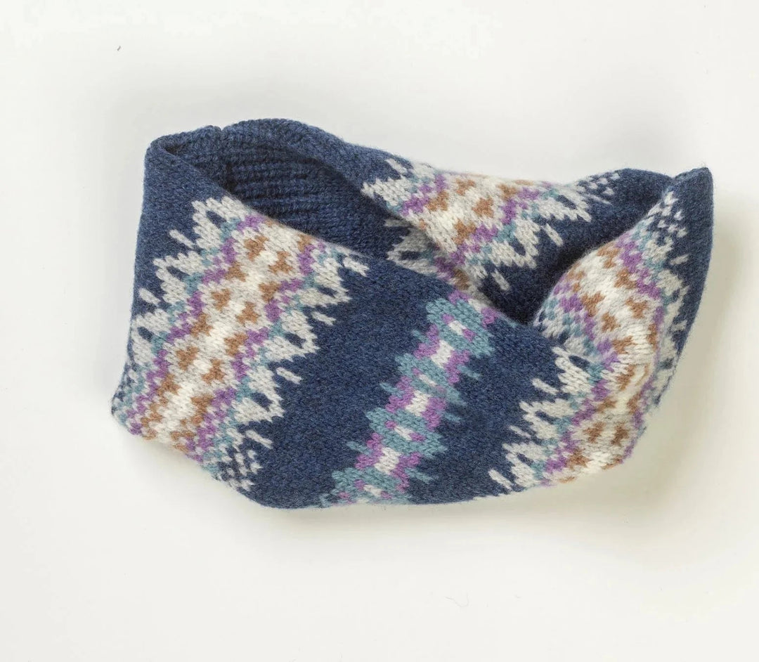 Eribé Stirnband Alloa Turban Hat Arctic Night bei Nauli and Stories
