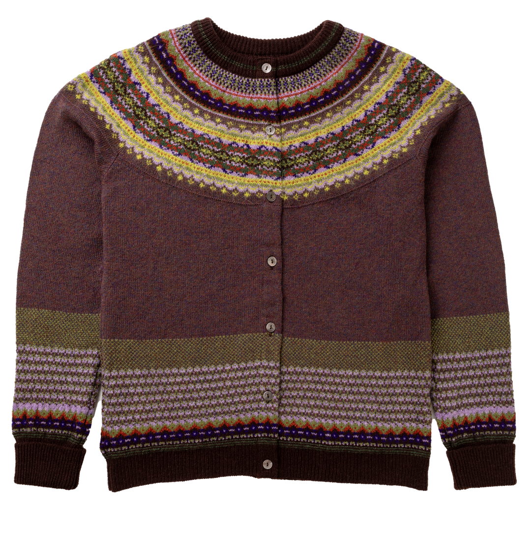 Eribé Strickjacke Alpine Cardigan Heather bei Nauli and Stories