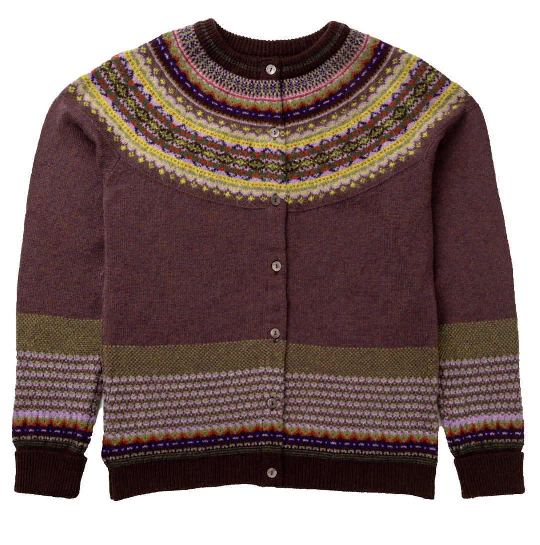 Eribé Strickjacke Alpine Cardigan Heather bei Nauli and Stories