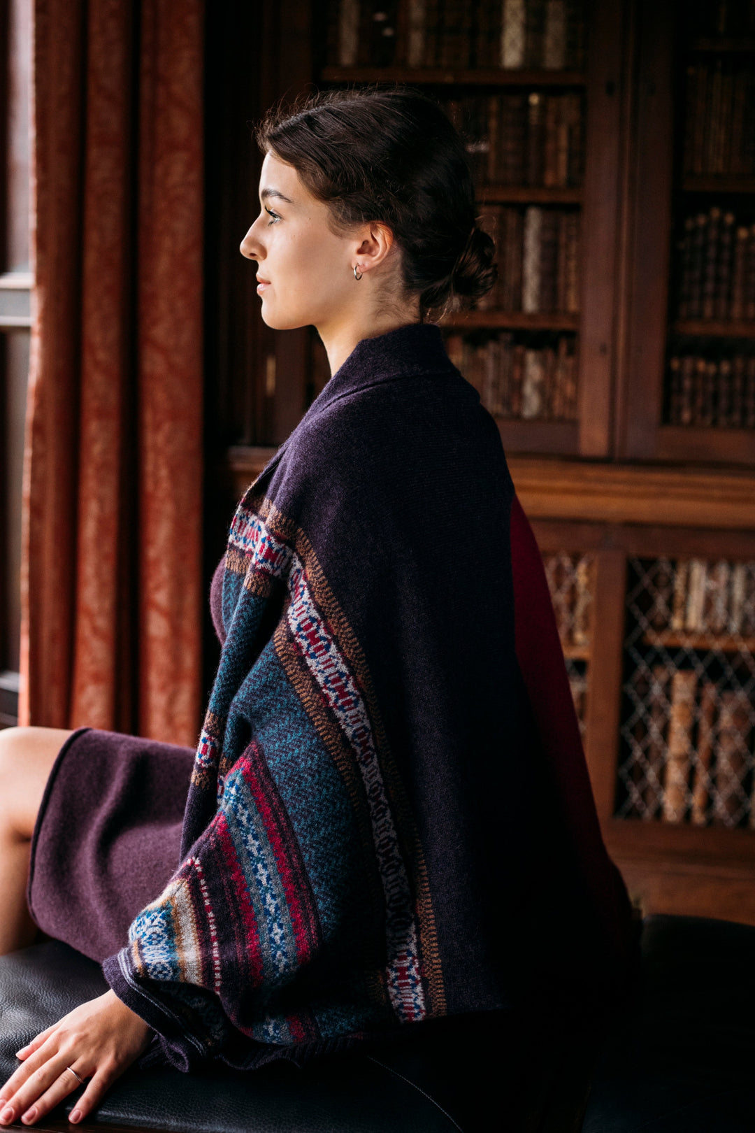 Eribé Strickjacke Jacke Blanket Montrose -  onesize - Bramble bei Nauli and Stories