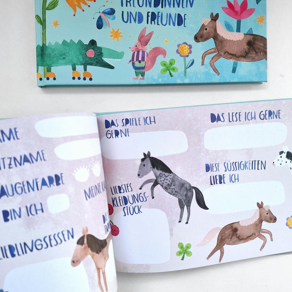 Frau Ottilie Erinnerungsbuch Freundebuch | Schule bei Nauli and Stories