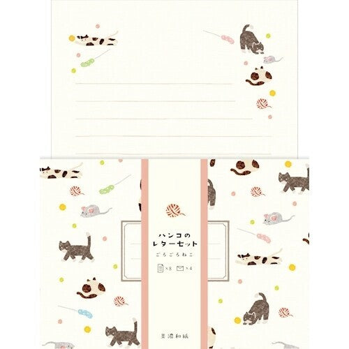 Furukawa Shiko Briefpapier Briefpapier - Katz und Maus bei Nauli and Stories