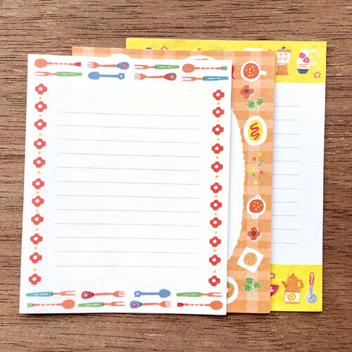 Furukawa Shiko Briefpapier Furukawa Shiko Letter Set – Retro Diary Kitchen bei Nauli and Stories