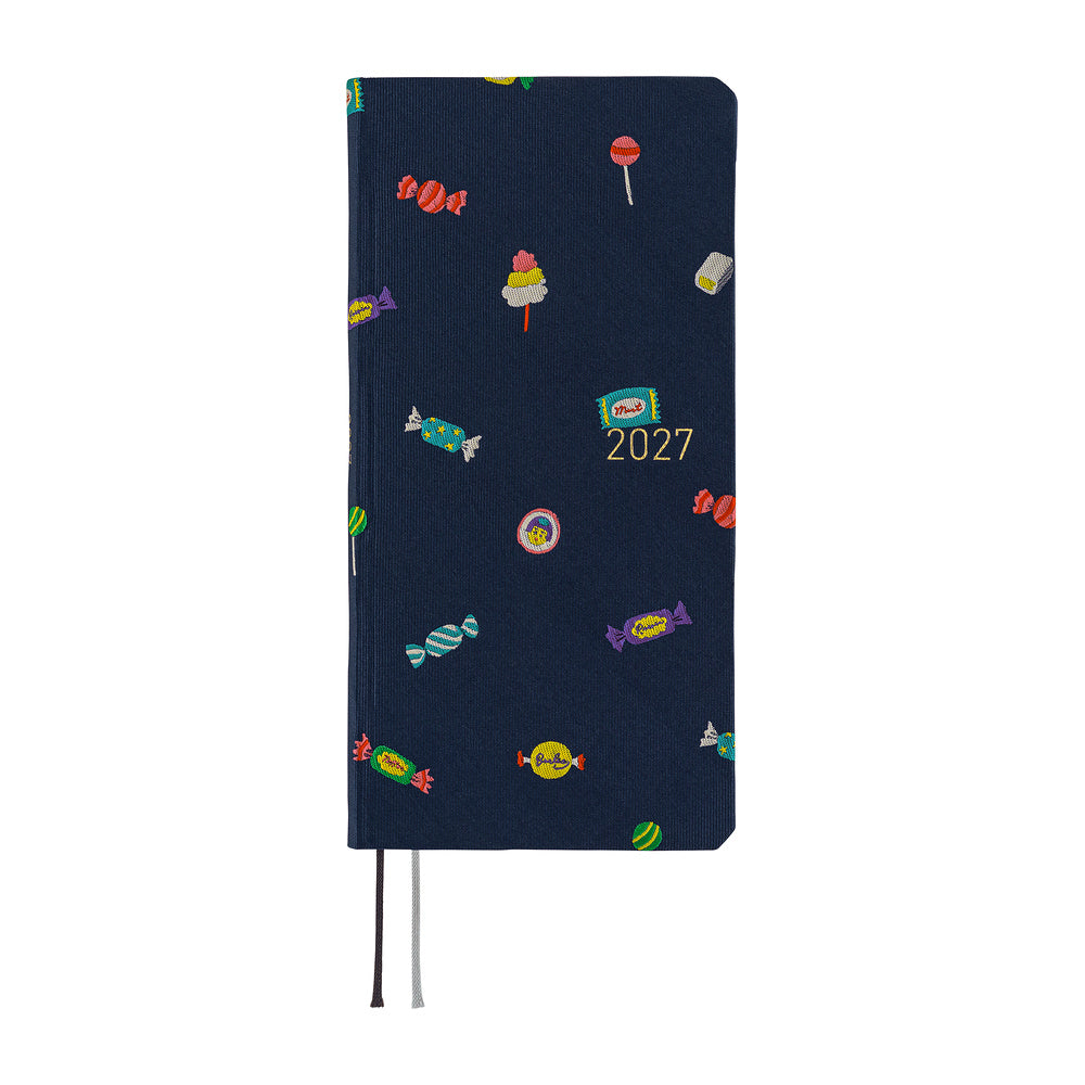 Hobonichi Kalender Weeks Bow & Tie: Candy Dream - 2027 bei Nauli and Stories