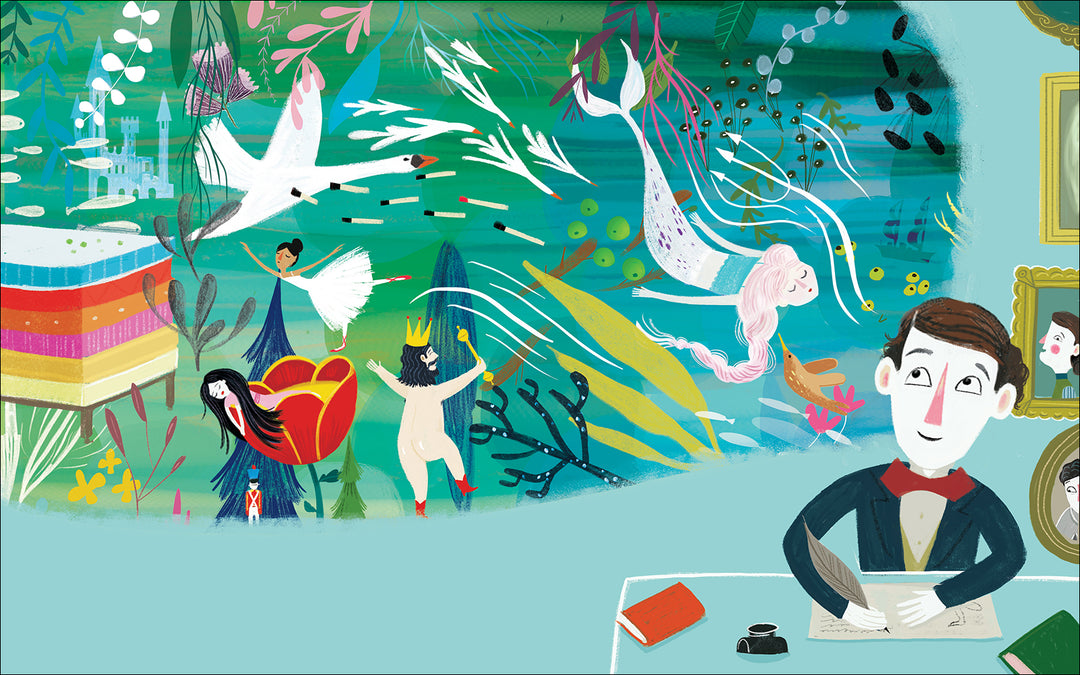 Insel Verlag Bilderbuch Little People, Big Dreams auf Deutsch: Hans Christian Andersen bei Nauli and Stories