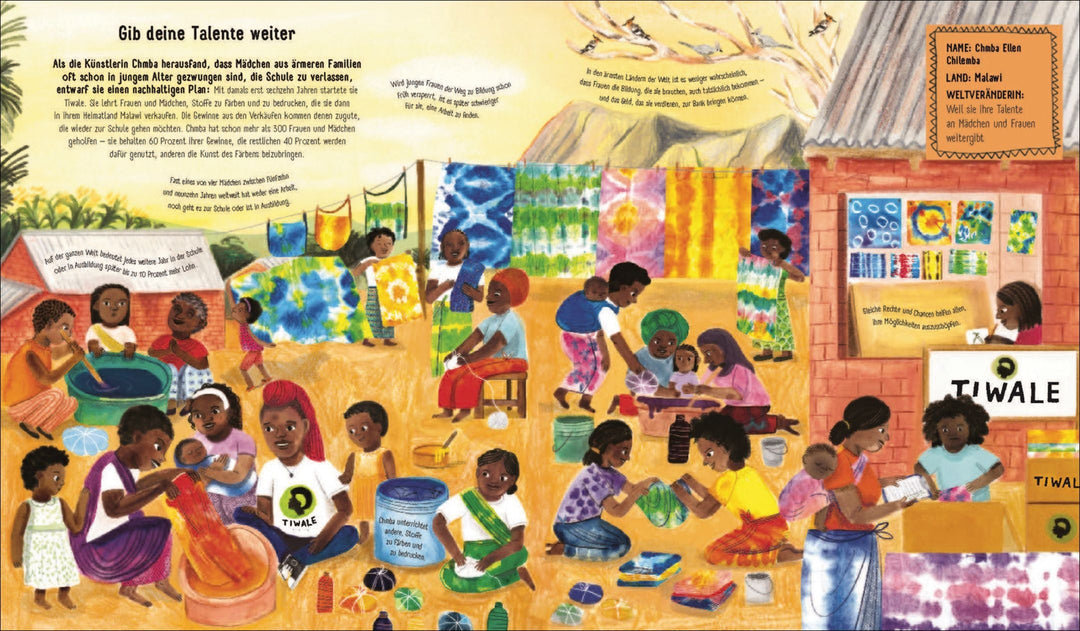 Insel Verlag Bilderbuch Rette die Welt mit Deiner Idee - Bilderbuch bei Nauli and Stories