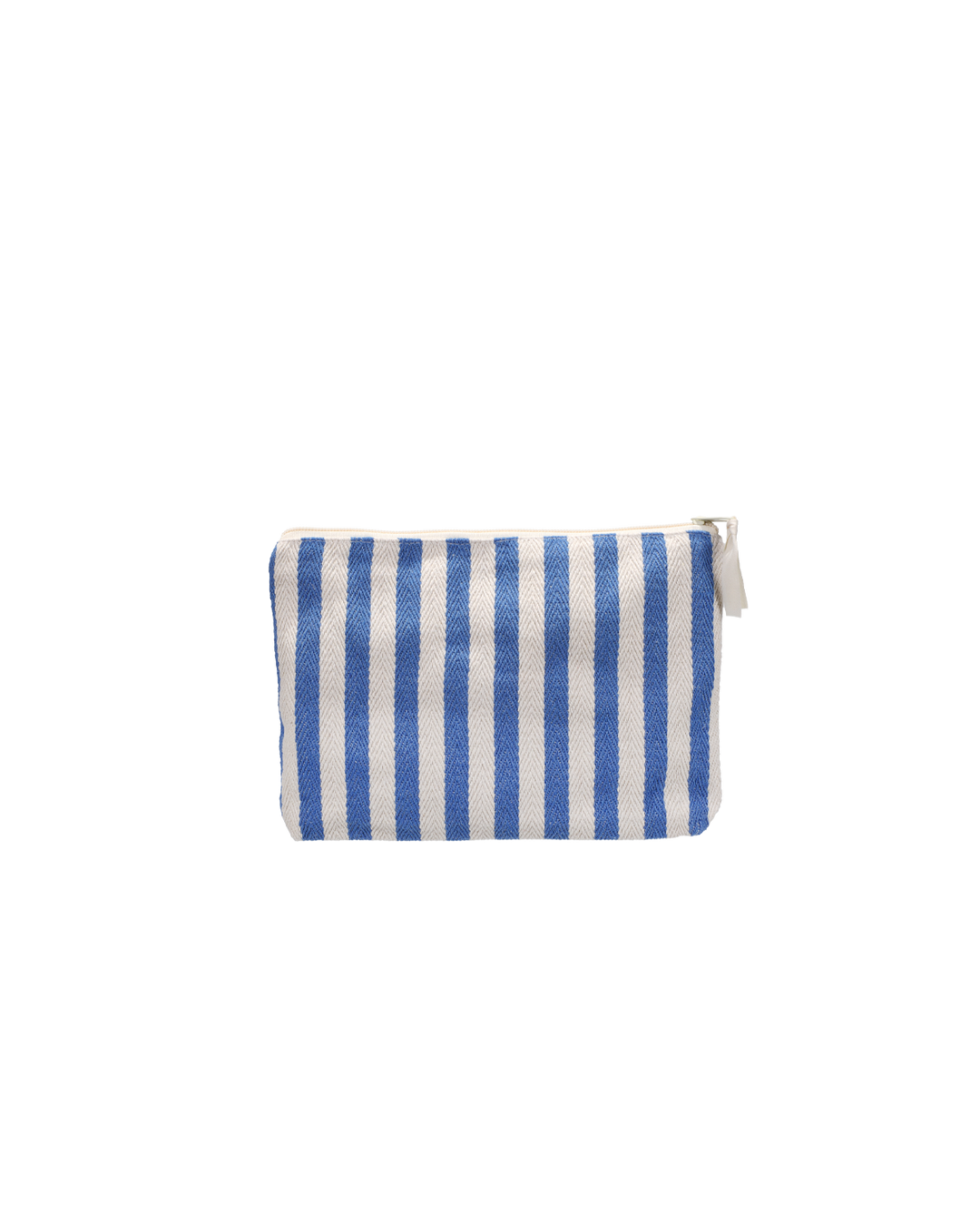Kado Design Kulturbeutel gestreifte Pouch blau bei Nauli and Stories