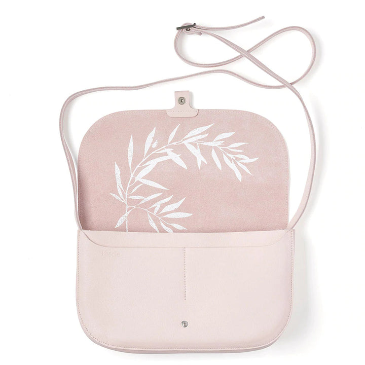 Keecie Handtasche Lederhandtasche Wish Tree - puderrosa bei Nauli and Stories