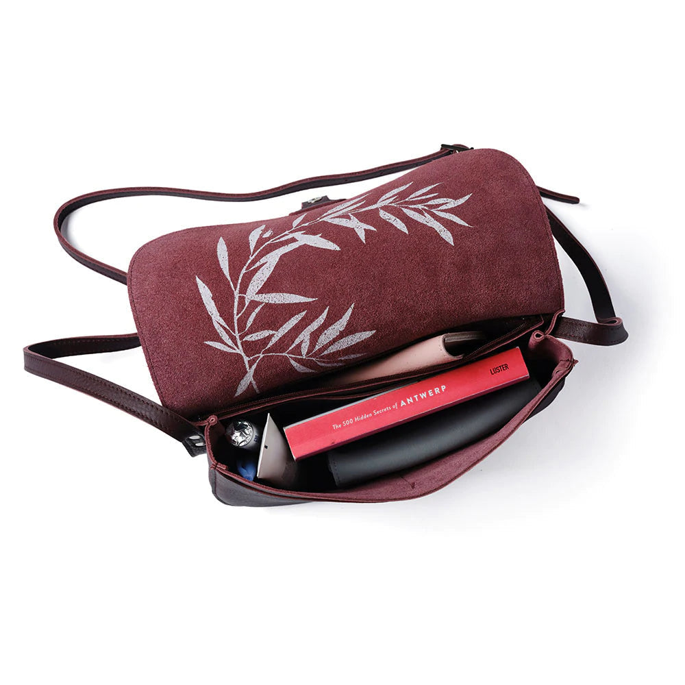 Keecie Handtasche Lederhandtasche Wish Tree - puderrosa bei Nauli and Stories