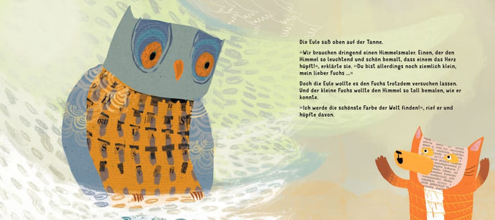 Knesebeck Bilderbuch Der Fuchs, der den Himmel malte bei Nauli and Stories