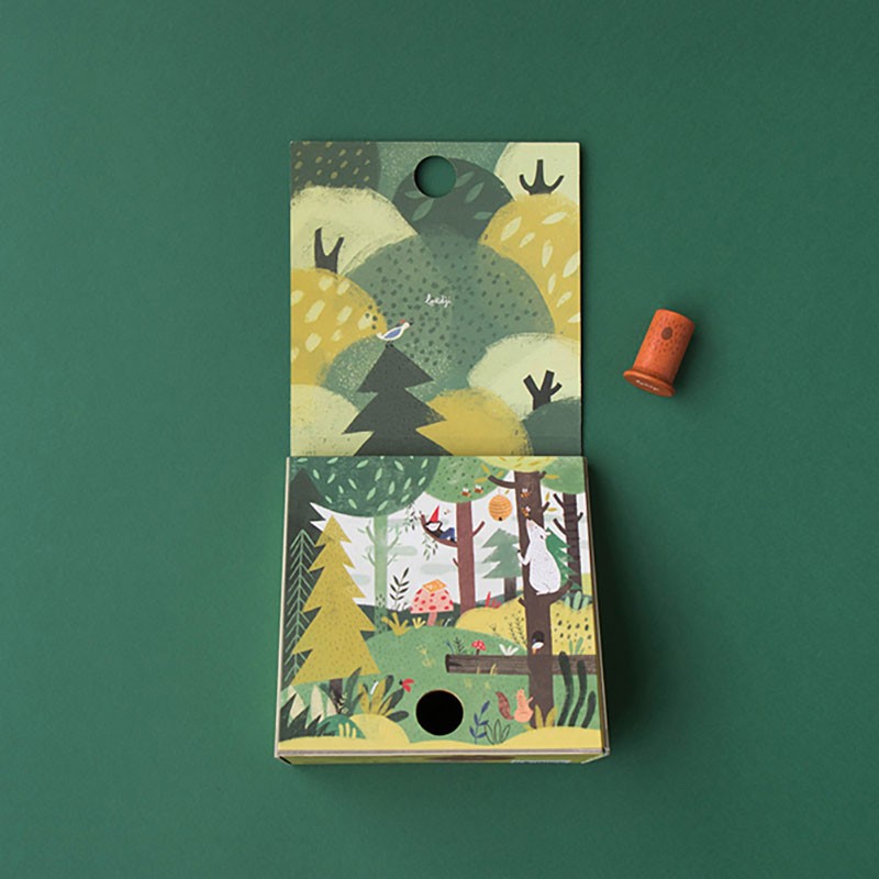 Londji Holzspielzeug WOODEN WORLD FOREST - Wald und Waldfiguren aus Holz bei Nauli and Stories