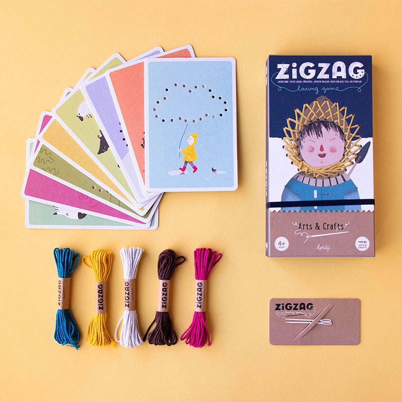 Londji Bastelsets ZIG ZAG- Stick- Spiel bei Nauli and Stories