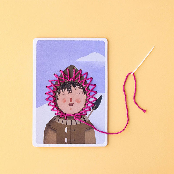 Londji Bastelsets ZIG ZAG- Stick- Spiel bei Nauli and Stories