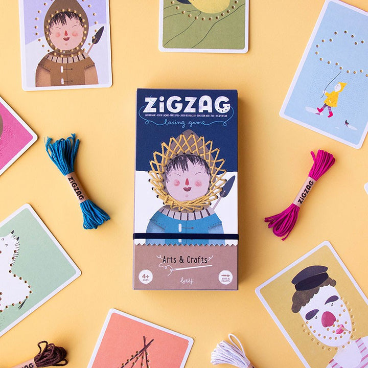 Londji Bastelsets ZIG ZAG- Stick- Spiel bei Nauli and Stories