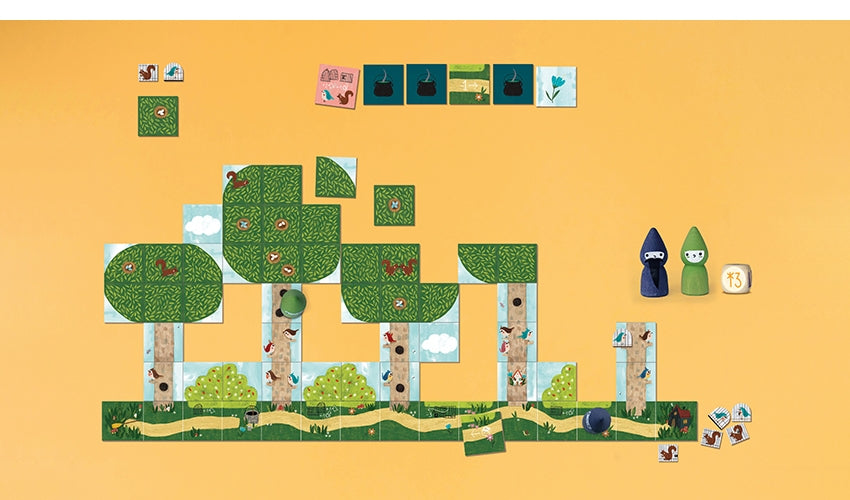 Londji Brettspiel The Fairy and the Wizard bei Nauli and Stories