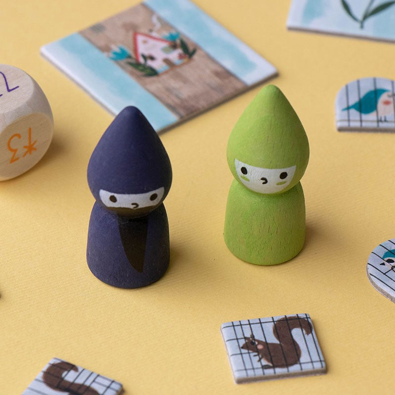 Londji Brettspiel The Fairy and the Wizard bei Nauli and Stories