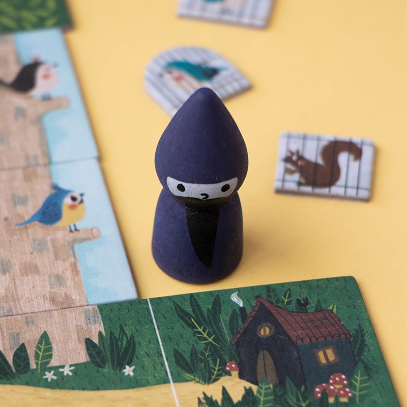 Londji Brettspiel The Fairy and the Wizard bei Nauli and Stories