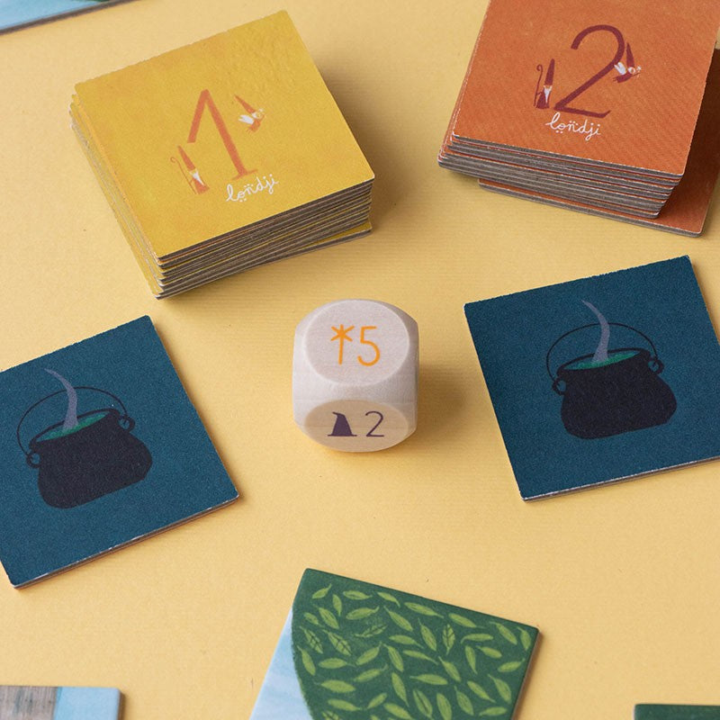 Londji Brettspiel The Fairy and the Wizard bei Nauli and Stories