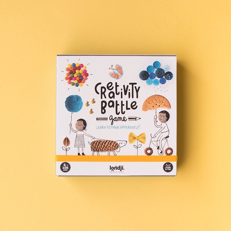 Londji Brettspiel Creativity Battle bei Nauli and Stories